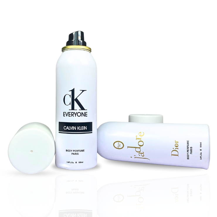 Pack Of Two Body Spray (CK Everyone/Dior Jadore) SKU: 60139 Category: Body Sprays GTIN: 60139