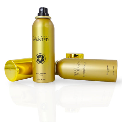 Pack Of Two Body Spray (Azzaro Wanted / Terre D’Hermes)